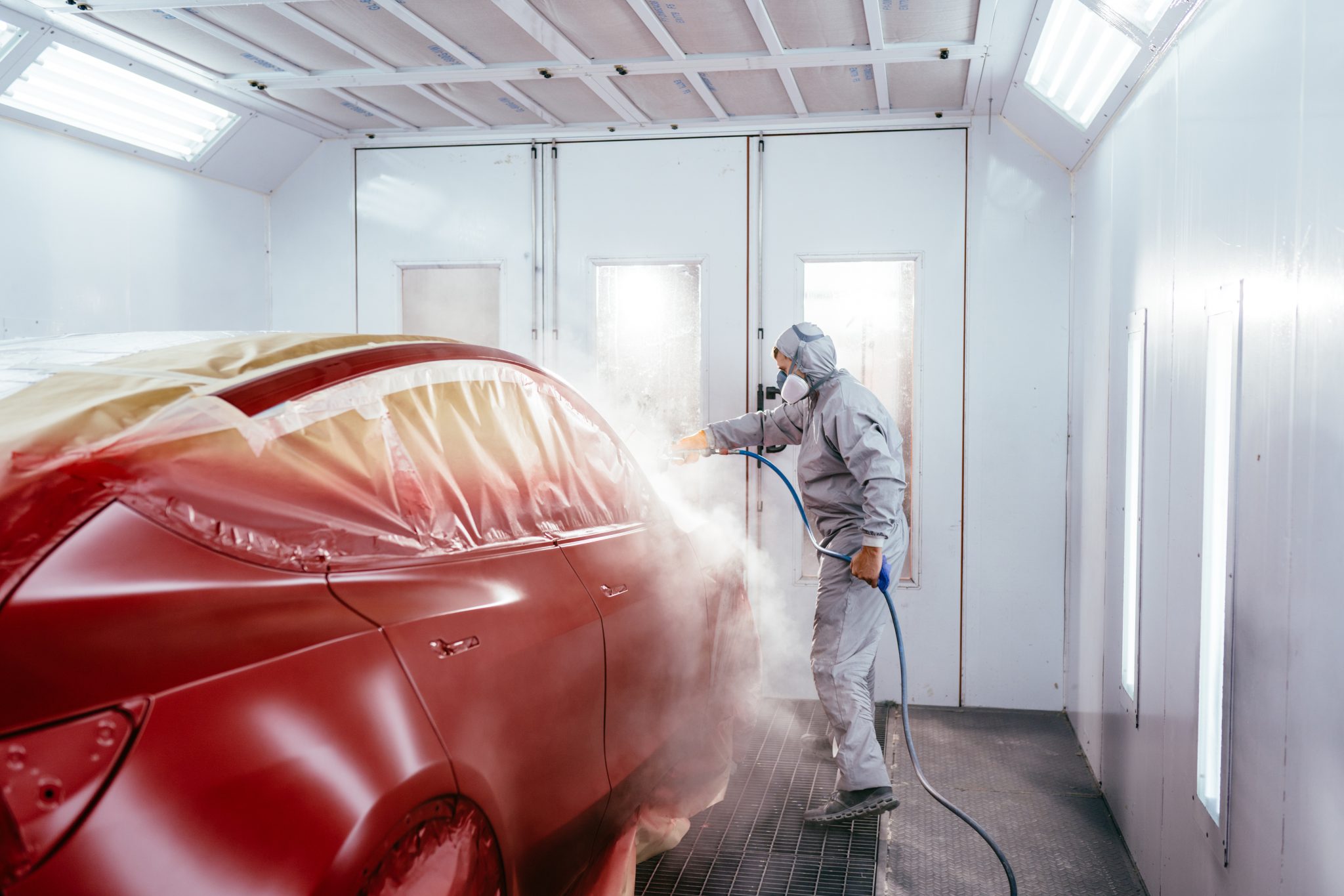 airflow for paint booths